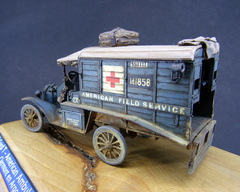Ford T ambulance 1918 Resicast 1/35